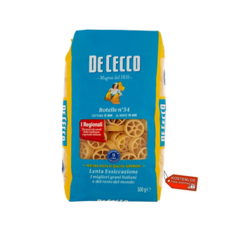 24x De Cecco Rotelle n°54 pasta 500g
