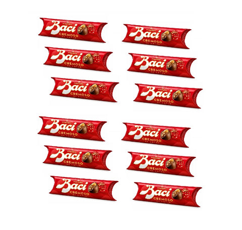 12x Perugina Baci Cremoso al latte (3 pieces per tube)