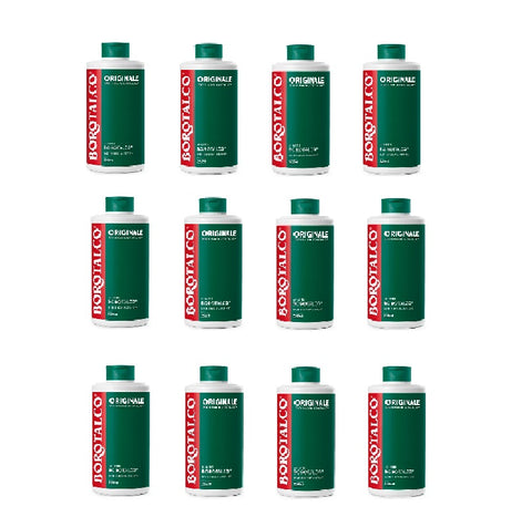12x Borotalco Profumo di Borotalco Original Bagnodoccia Shower Gel Foam Bath 500 ml