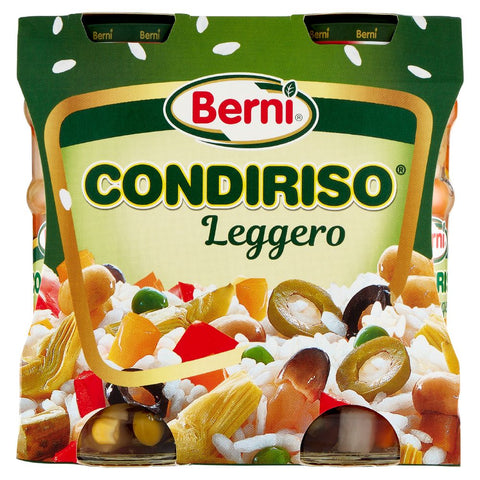6x Berni Condiriso Leggero Vegetable dressing for preparing rice salads 2x 300gr