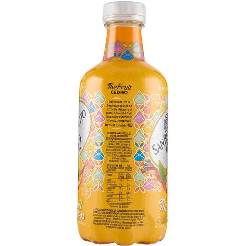 6x San Benedetto, Thè Fruit Cedro Non-alcoholic drink based on tea and lime juice 0.75 l PET
