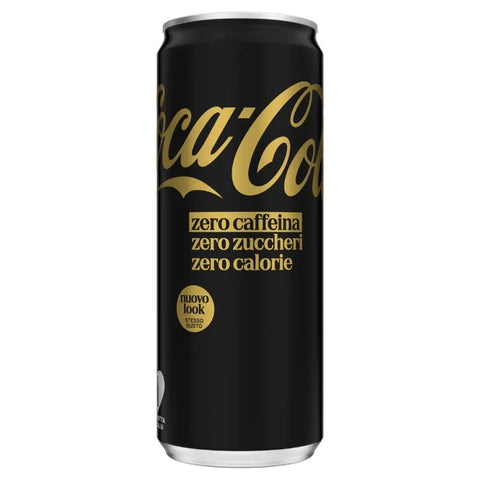 24x Zero Zuccheri Zero Caffeina Soft drink, zero sugar, zero caffeine, disposable can, 330ml + Italian Gourmet polpa 400g