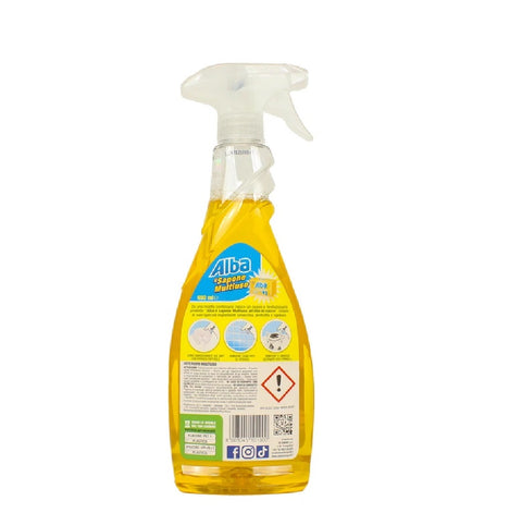 6x Alba Spray Sapone Multiuso Gel Ecologico Eco-Friendly Multipurpose Gel Soap 650 ml