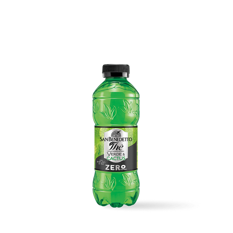 San Benedetto Thè verde ZERO CACTUS Green tea Italian iced tea (12x500ml)