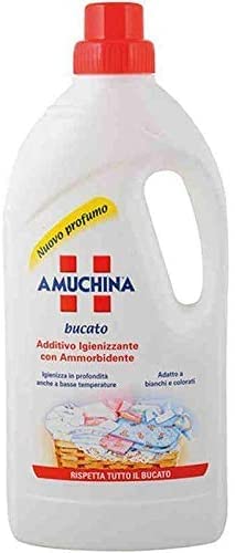 6 x Amuchina Bucato 1 Litre Hygienic Laundry Remove Bacteria