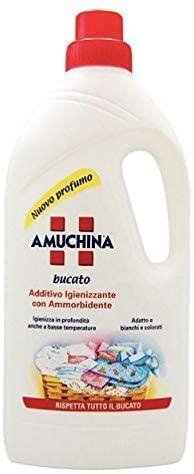 Amuchina Laundry Detergent 1 L Liquid for Machine Wash Removes Bacteria