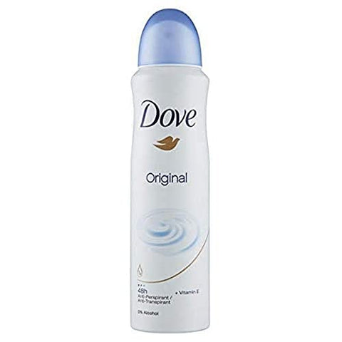 Dove Original Deodorant Spray (6 x 150 ml)