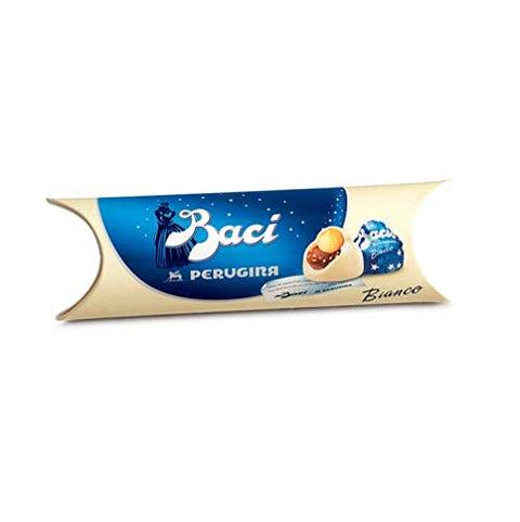 Perugina Baci cioccolato bianco 3 chocolates with white chocolate tube 42 g