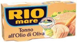 Riomare Tuna in Olive Oil (2 x 160 g Tub)