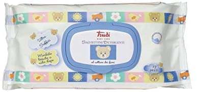 6 x Trudi Baby Care Cleansing Wipes 72 Pieces [432 Wipes]