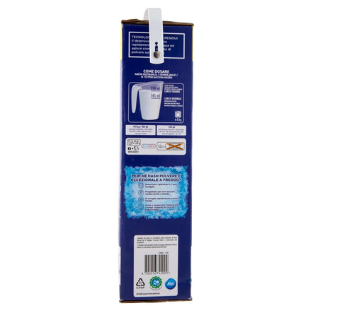 Dash Power Detersivo Lavatrice in Polvere, Powdered Laundry Detergent, quick-dissolving, 83 washes, 4150 g