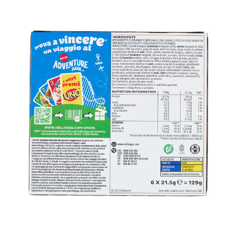 14x Kellogg's Special K barrette al Cioccolato Fondente Dark Chocolate Bars 6 x 21,5 g