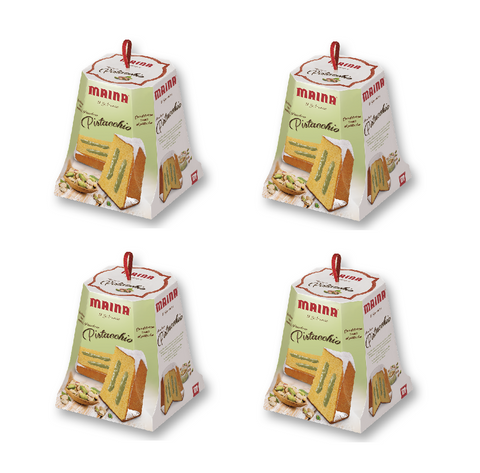 Maina Pandoro il Golosone Pistacchio Pistachio-flavored pandoro 4x 750g