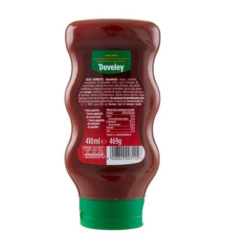 6x Develey Salsa Barbecue 410 ml