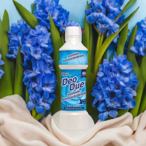 3x Deo Due – Ammorbidente Fiori Azzurri Fabric softener 1L