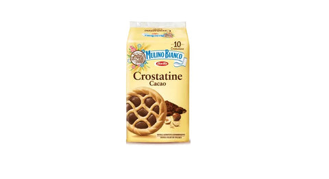 Mulino Bianco Crostatina Cacao Chocolate Bar Chocolate Biscuits Cocoa 40 g Pack of 10