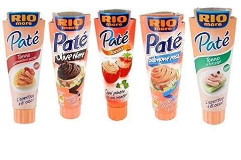 Rio Mare Patè Tonno Tuna Cream Test Pack 5 x 100 g Spreadable