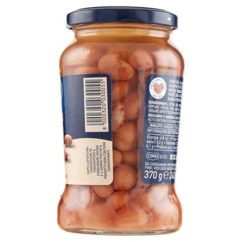 Cirio I Borlotti, Corposi e Saporiti, Borlotti Beans, full-bodied and flavorful, 100% Italian, 12 370g glass jars