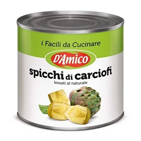 D'Amico Carciofi a Spicchi Artichokes in Wedges 2500 g Tin