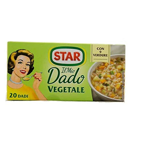 Star Veggie Dado Brodo Vegetarian Soup Cubes Broth Rich in Flavour 20 pz ..