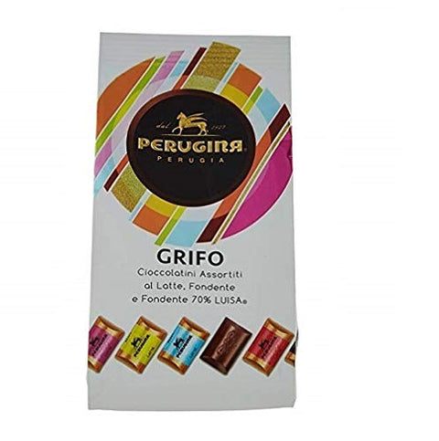 Perugina Grifo Milk & Dark 51%, Dark 70% Italian Chocolate Cocoa 200g