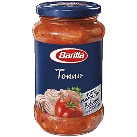Barilla Sugo al Tonno Pasta Sauce Tomato Sauce with Tuna 400 g Pack of 12 from Italy