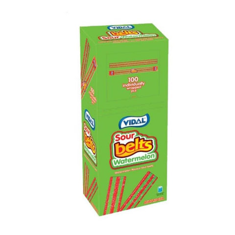VIDAL Frizz Wrapped Watermelon Belts (Box of 150)