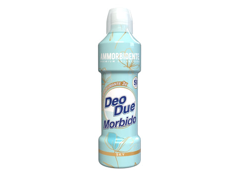 3x Deo Due – Ammorbidente Sky with Organic Sweet Almond Oil 1L Fabric Softener 1L