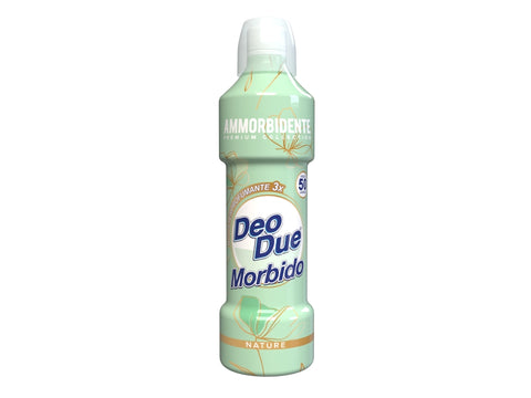 3x Deo Due – Ammorbidente Fiori Nature, with Organic Sweet Almond Oil Fabric Softener 1 Liter
