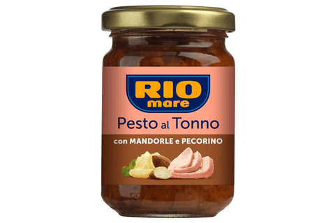 Rio Mare Pesto al Tonno con Mandorle e Pecorino Tuna Pesto with Almonds and Pecorino 130 g