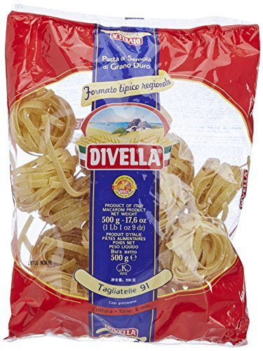 10x Pasta Divella 100% Italian N° 91 Tagliatelle 500 g