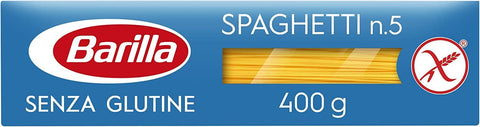 5 x Barilla Spaghetti 400 g Senza Glutine Glutine Pasta Noodles