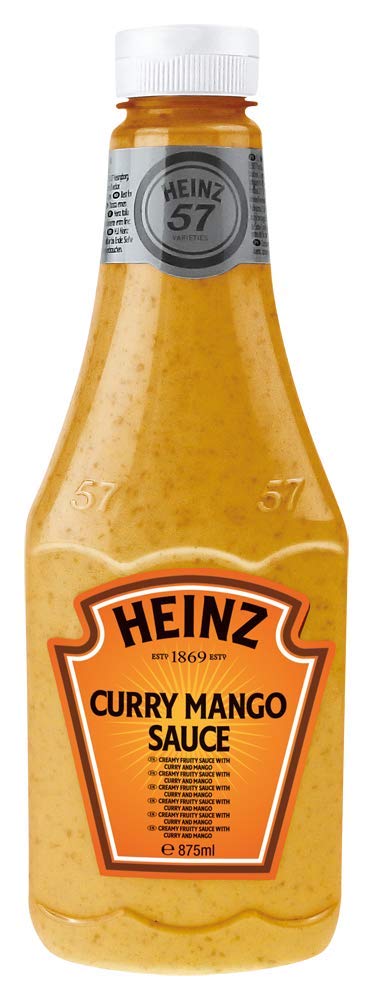 Heinz Spice Sauce 57 Curry Mango Sauce 6 Bottles of 875 ml