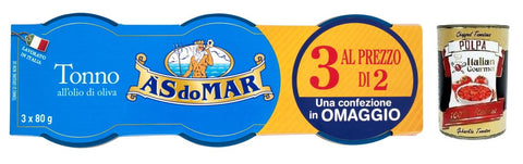 Asdomar - Olive Oil Tuna x 3 x 80g