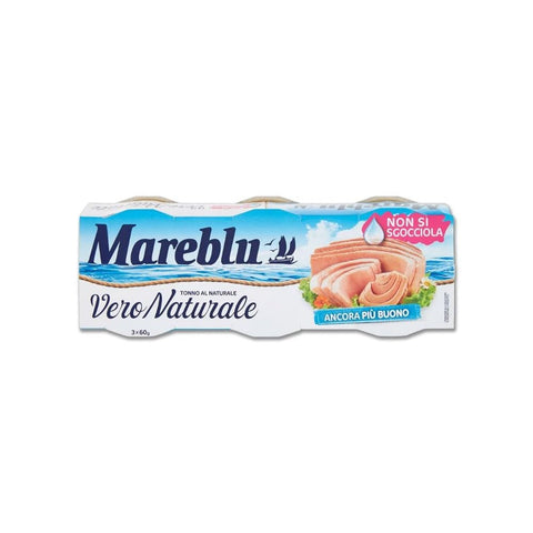 Mareblu VeroNaturale Natural Tuna 3 x 60 g