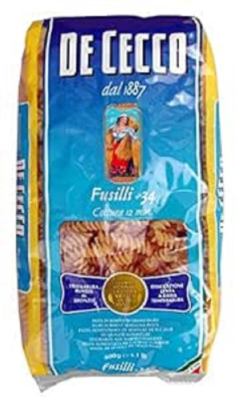 De Cecco Ital Fusilli Pack of 6 x 500 g