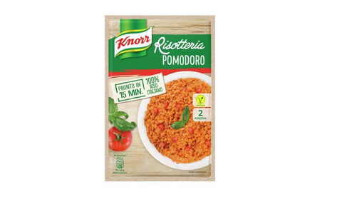 Knorr Risotto pomodoro Rice Tomato 175g 100% Italian Ready Meals