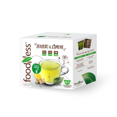 10 capsules Ginger & Lemon compatible DOLCE TASTTO* FoodNess