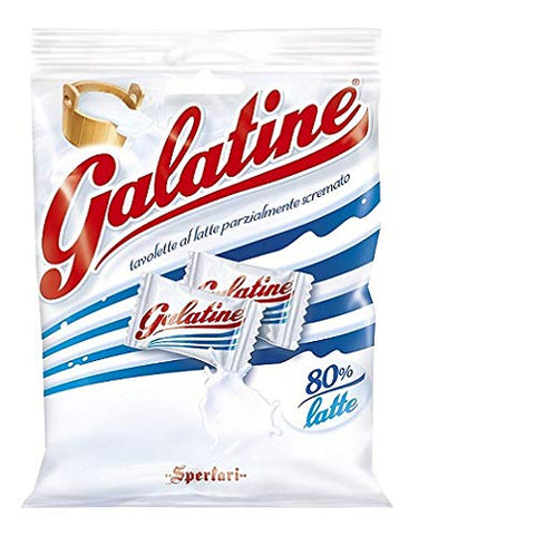 Sperlari Galatine Sweets with Milk Flavour Italy Candy Lollies 125 g