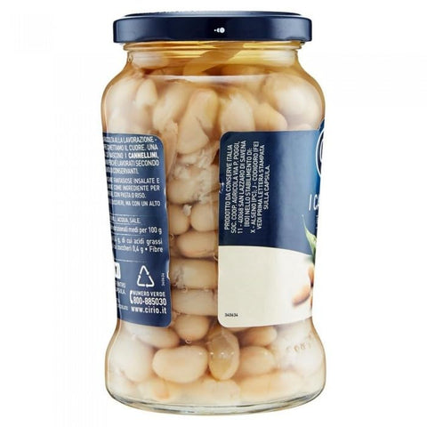 Cirio I Cannellini, Teneri e Delicati, Cannellini, tender and delicate cannellini beans 12x370g