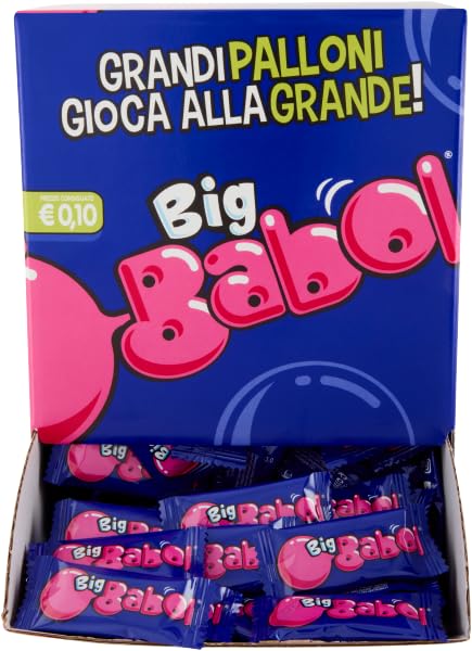 Big Babol All Fruits Exhibition of 200 Pieces + Italian Gourmet Polpa 400 g