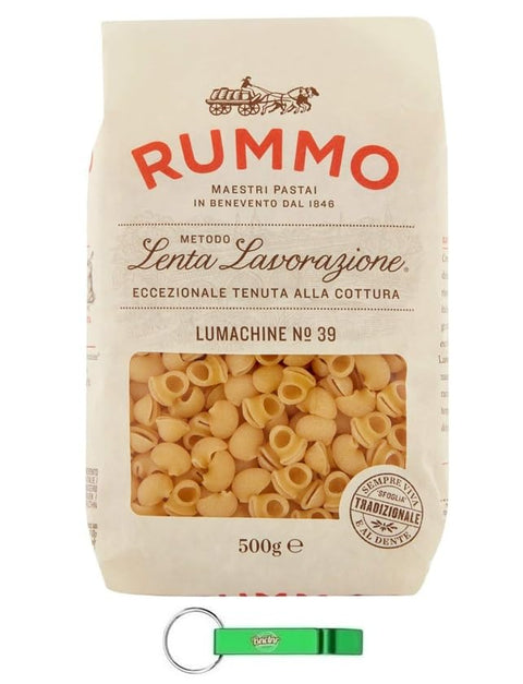 Rummo Pasta Lumachine N°39, Italian Pasta Made from Durum Wheat Semolina, Italian Pasta, 500 g, Pack of 16