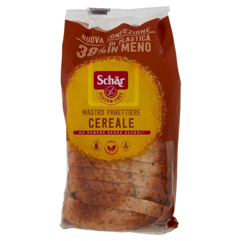 8x Schar Cereale del Mastro Panettiere Bread with Cereals Gluten Free 300g + Italian Gourmet polpa 400gr