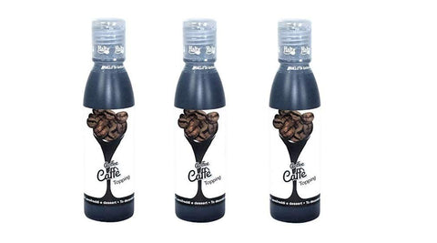 3 x Halta Mini Topping Caffè Sauce Coffee 200 g for Desserts, Cakes, Ice Cream