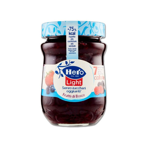 Hero Light Jam Spreads Wild Berries Italy 280 g