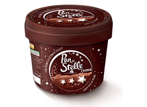 3 x Pan di Stelle Crema Spalmabile Hazelnut Spreadable Cream with Biscuit Grains 3 kg without Palm Oil