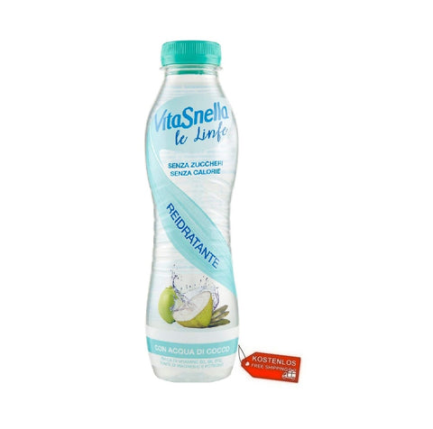 12x Vitasnella le Linfe Depurativa con Acqua di Cocco 500 ml