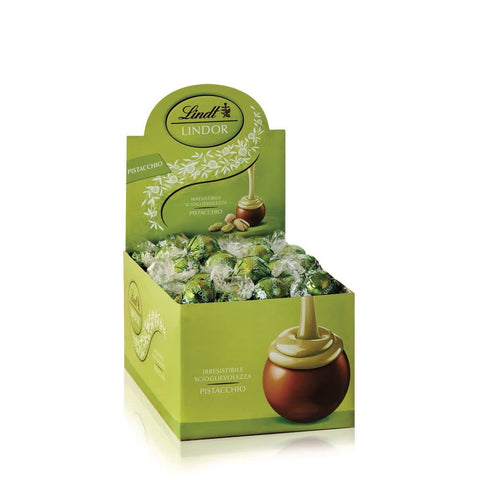 Lindt Lindor Pistacchio Milk Chocolates 96 Pralines Filled with Pistachio Cream 1200 g