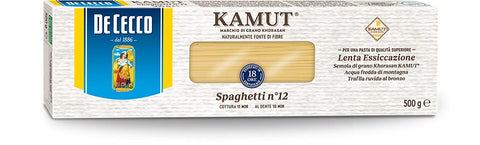 De Cecco Spaghetti Pasta Kamut Cee - 4 x 500 g