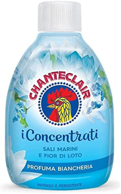 3 x CHANTECLAIR Fragrance Linen I Concentrate, Colour Sea Salt and Lotus Flower, 220 ml + Italian Gourmet Polpa 400 g